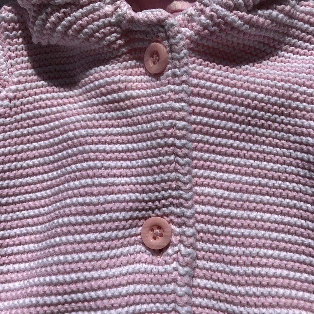 Striped Hooded Cardigan - Picture 4 of 7